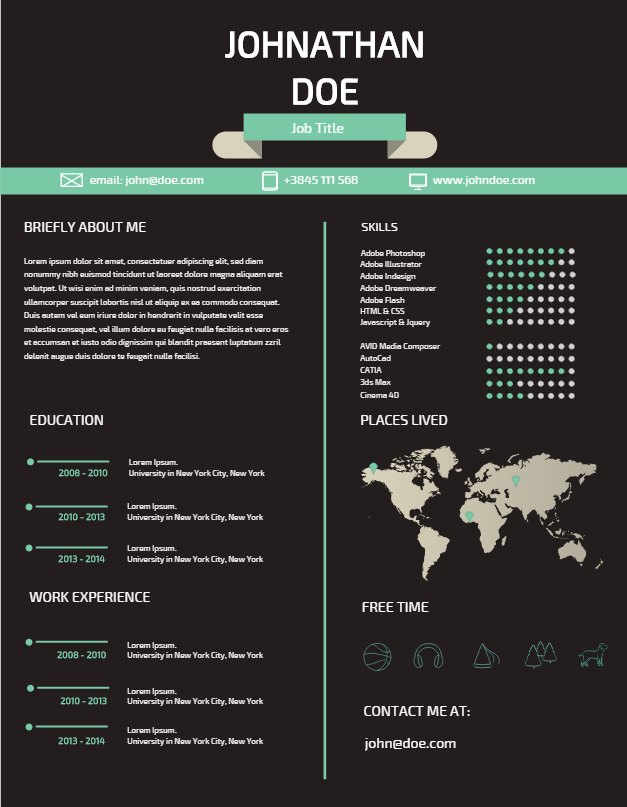 how to make a free resume step by step