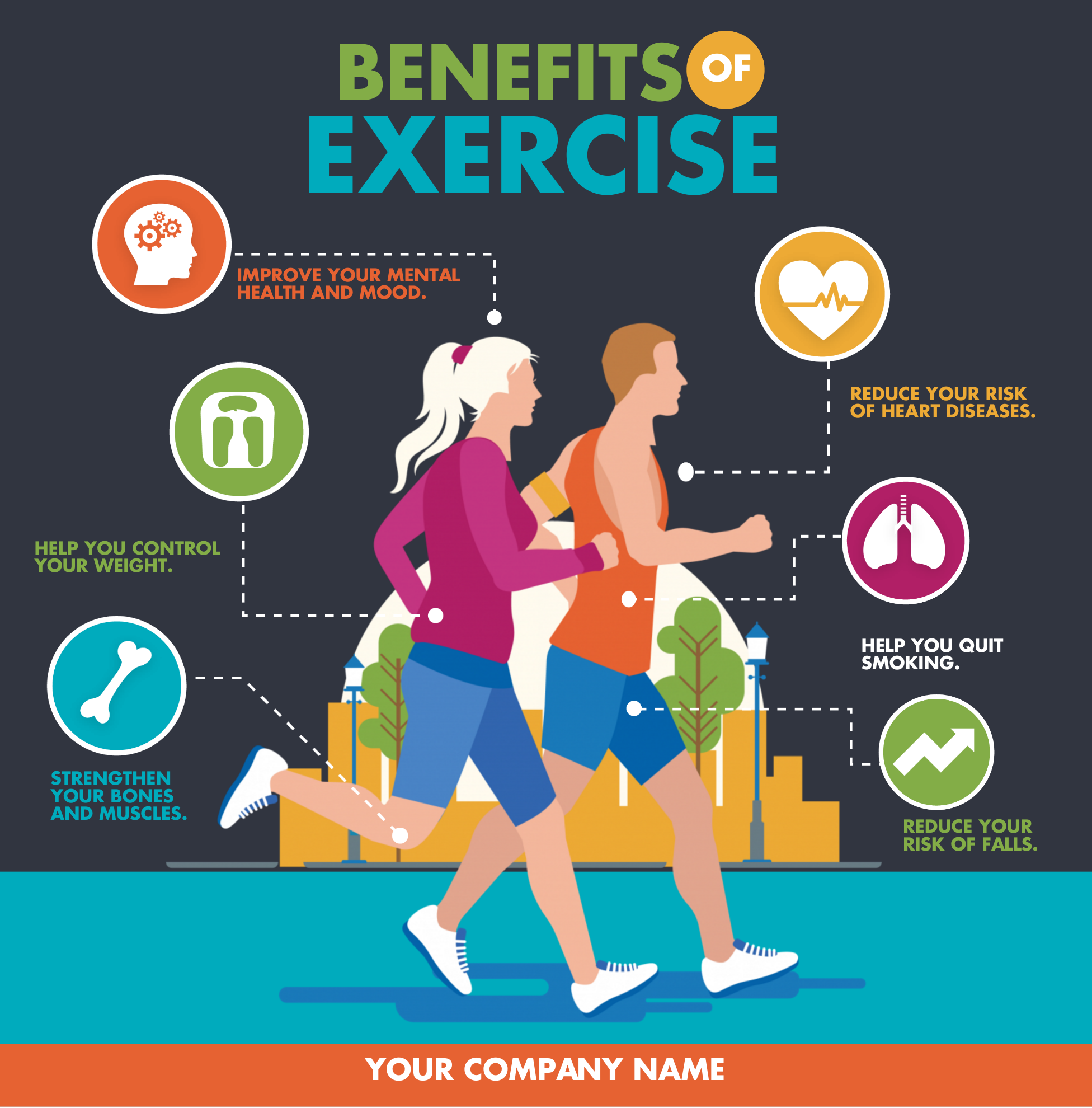 Fitness Infographic Template