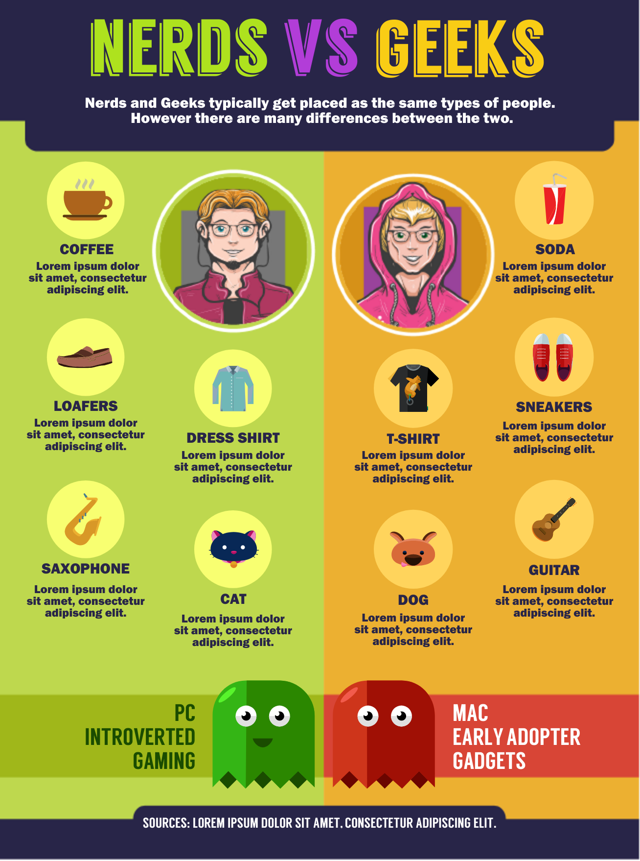 Comparison Infographic Template Free Printable Templates