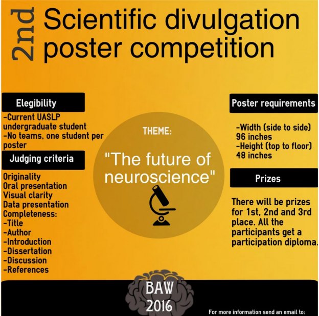 science poster competition infographic