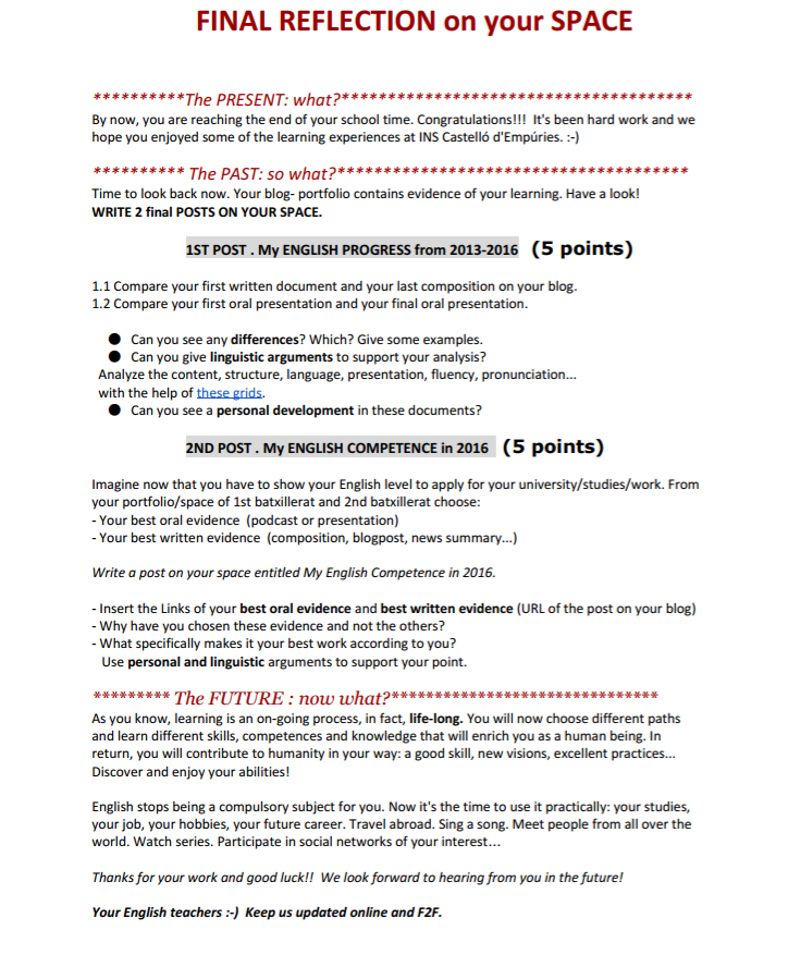 argumentative essay past tense