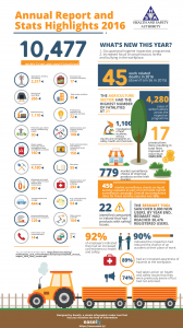 annual report infographic example