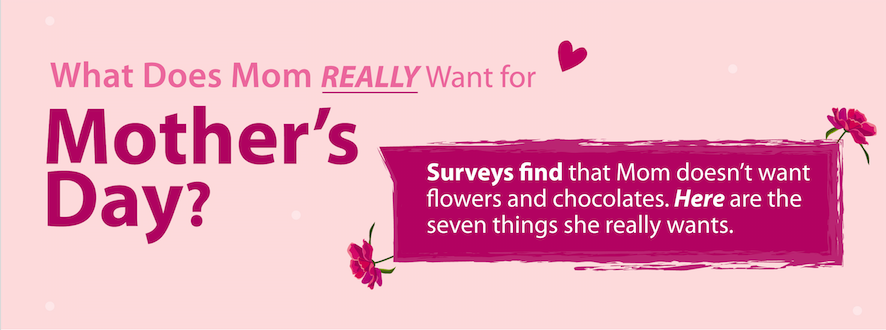 What Does Mom Want for Mother's Day?