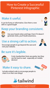 infographic on Pinterest