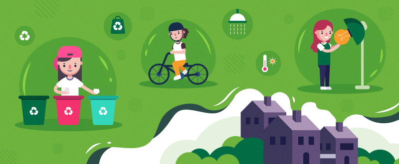 Do You Know Your Carbon Footprint? A Case Study & Infographics