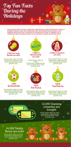 Holiday Fun Facts Infographic Template
