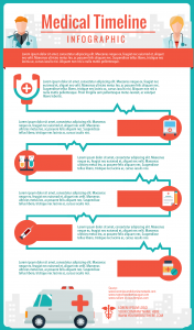 Medical Timeline Infographic Template