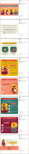 example of infographics on instagram as multiple posts