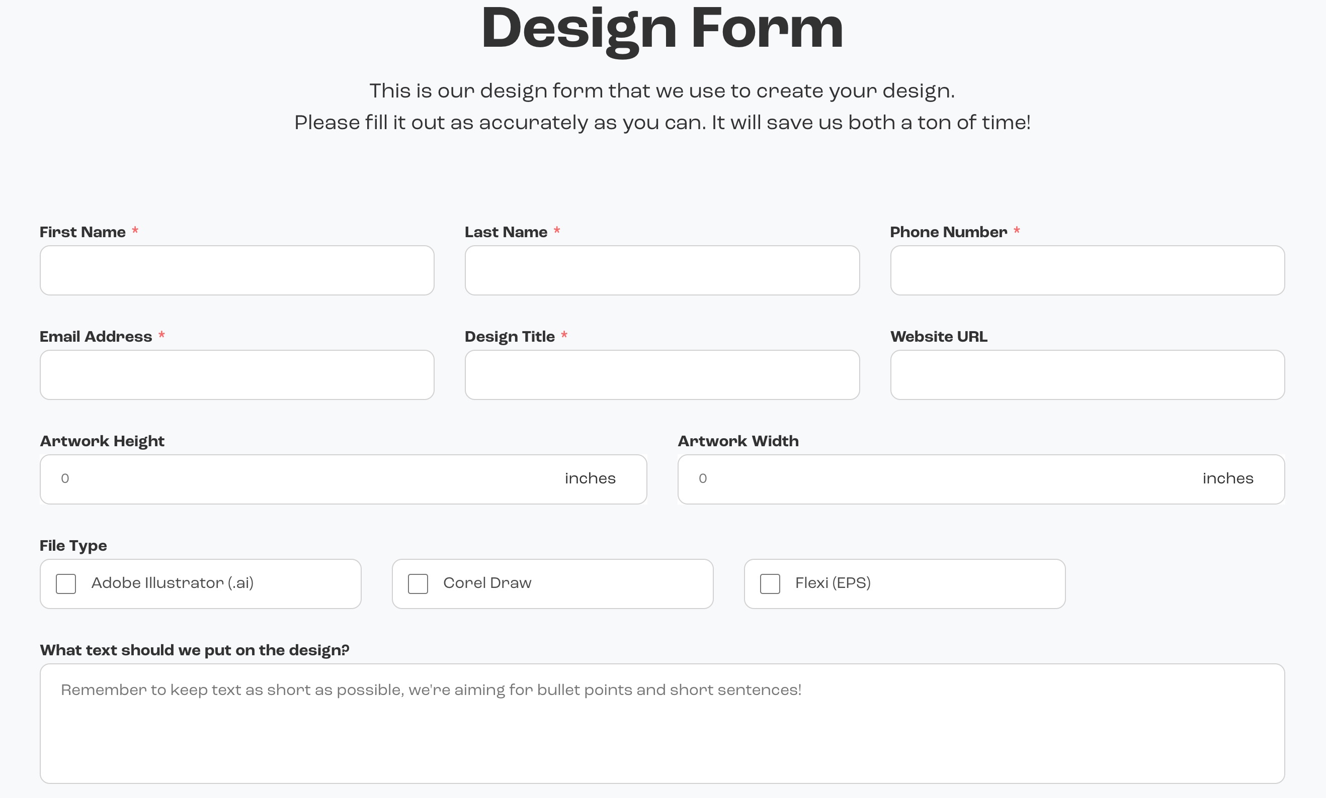 DesignBriefForm